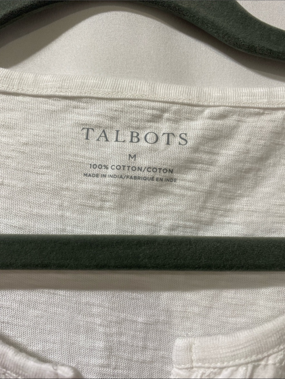 Talbots White Eyelet Sleeveless Cotton Top - Picture 2 of 7